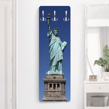 Garderobe New York - Statue of Liberty - Blau