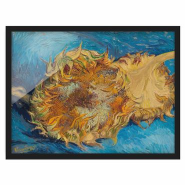 Bild mit Rahmen - Van Gogh - Sonnenblumen