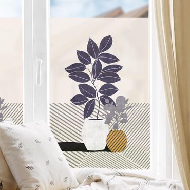Fensterfolie - Sichtschutz - Vase II - Fensterbilder