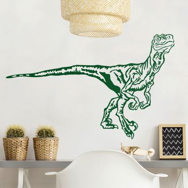 Wandtattoo Velociraptor