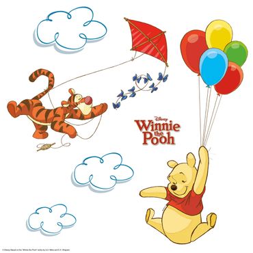 Fenstersticker - Winnie Pooh - Pooh & Tigger Set