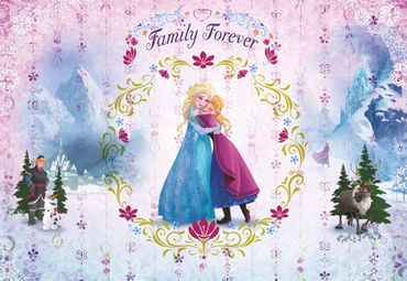 Fototapete - Frozen Family Forever