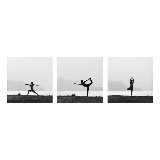 schöne Bilder Yoga Trio
