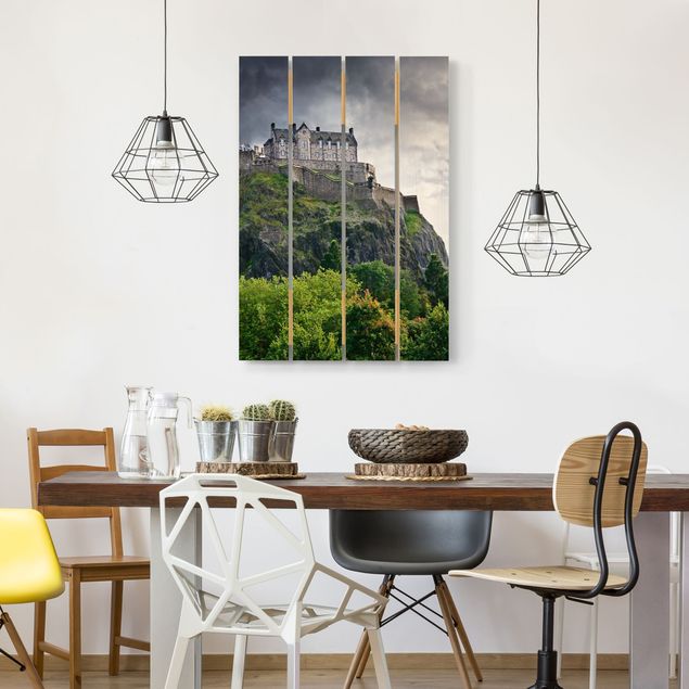 Holzbilder Syklines Edinburgh Castle