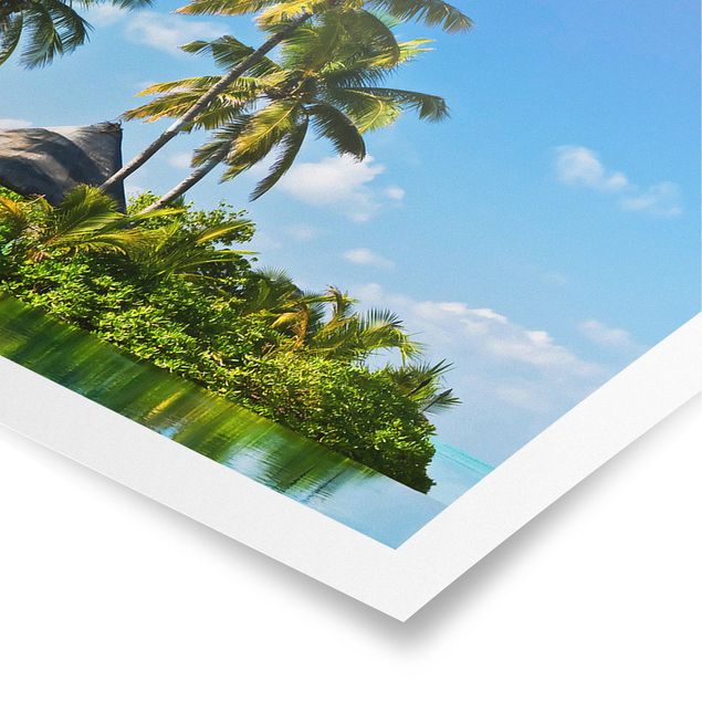 Poster bestellen Tropisches Paradies