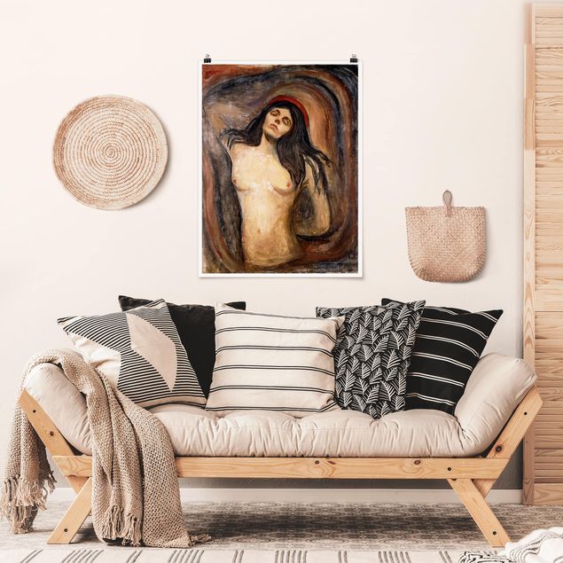 Impressionistische Gemälde Edvard Munch - Madonna