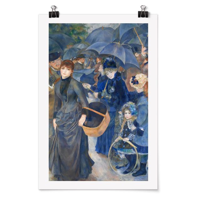 Renoir Gemälde Auguste Renoir - Die Regenschirme