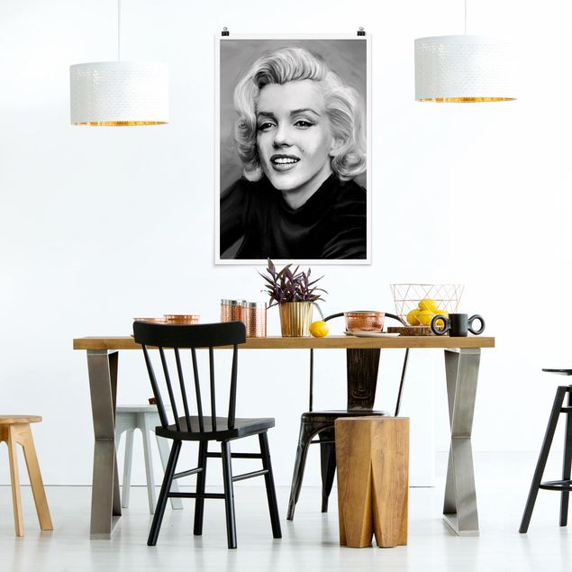 Vintage Poster Marilyn privat