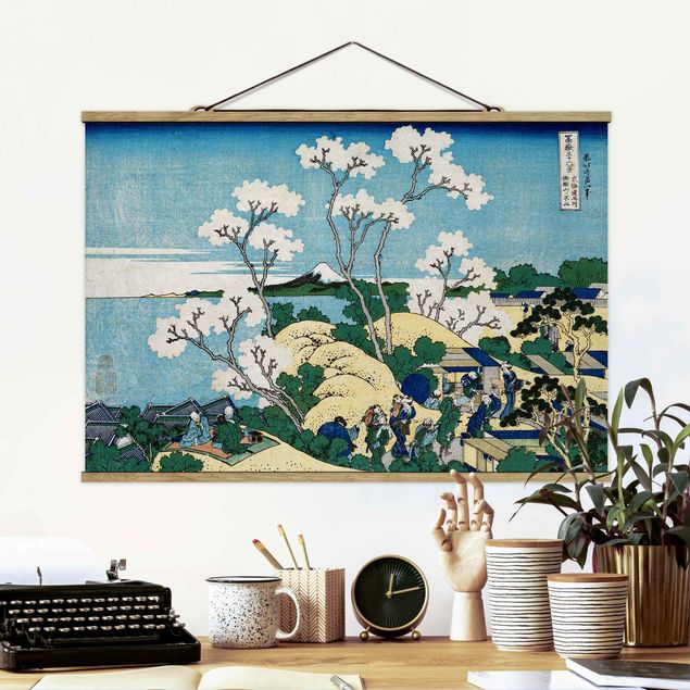Hokusai Poster Katsushika Hokusai - Der Fuji von Gotenyama