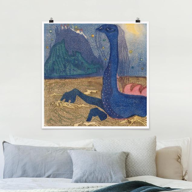 Riesenposter XXL Wassily Kandinsky - Mondnacht