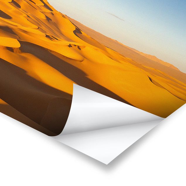Poster - Murzuq Desert In Libya - Panorama Querformat