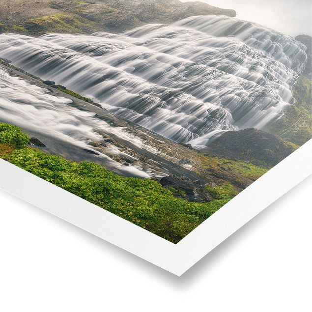 Poster kaufen Dynjandi Wasserfall