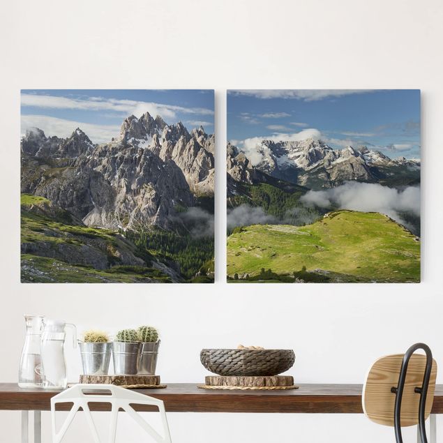Leinwandbilder Naturmotive Italienische Alpen