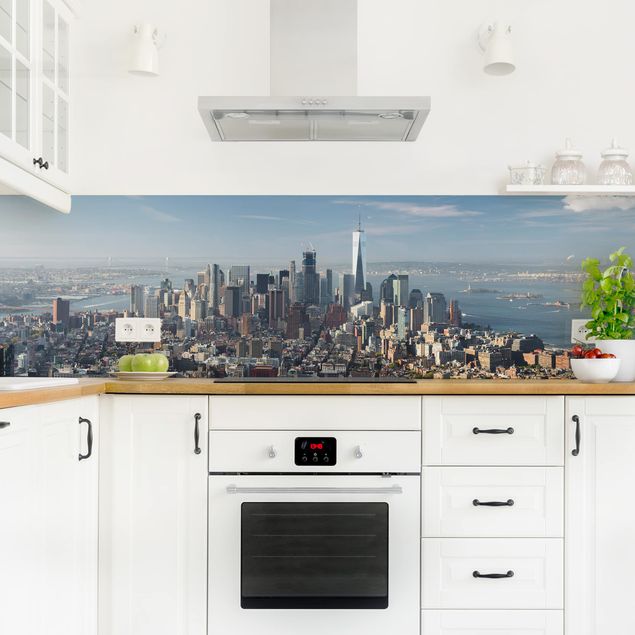 Küche Wandpaneel Blick vom Empire State Building
