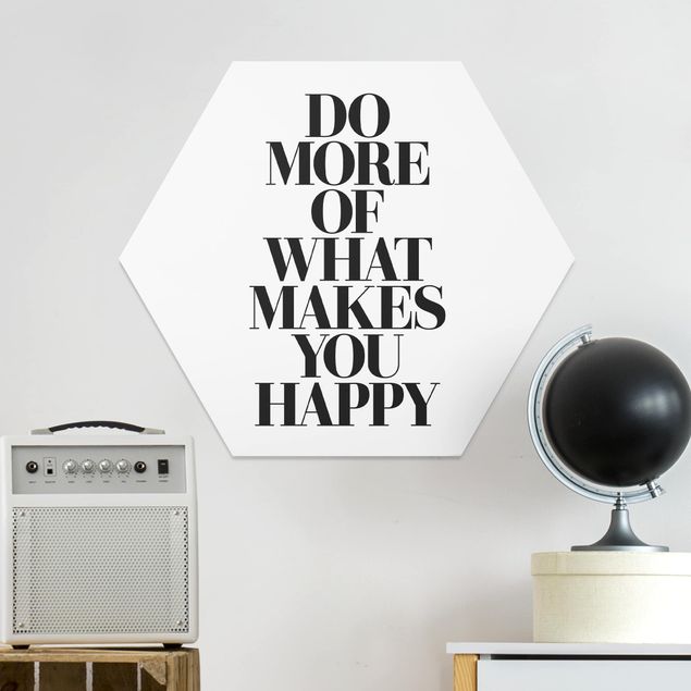 Hexagon Bilder Do more of what makes you happy