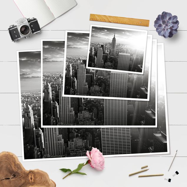 Poster - Manhattan Skyline - Querformat 3:4