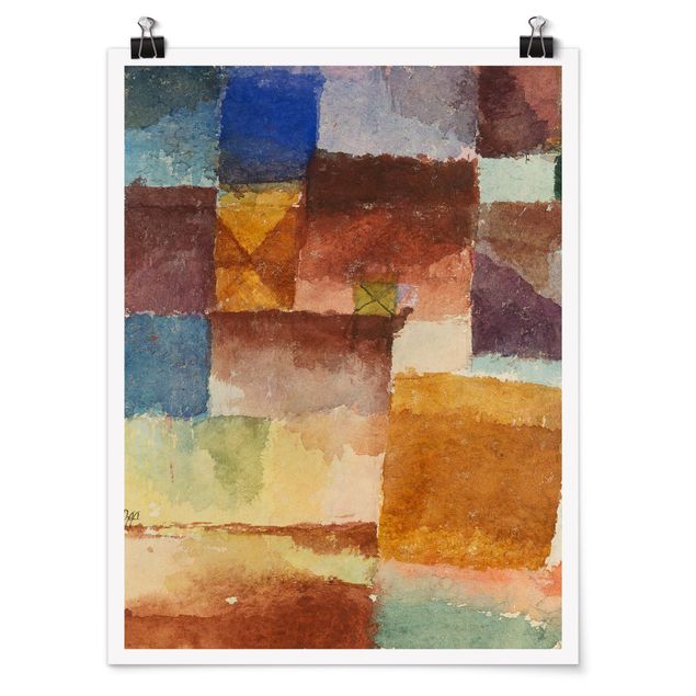 Moderne Poster Paul Klee - Einöde