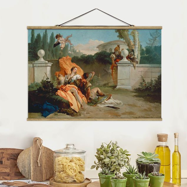 schöne Bilder Giovanni Battista Tiepolo - Rinaldo und Armida