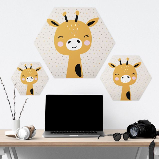 Hexagon Bild Forex - Baby Giraffe