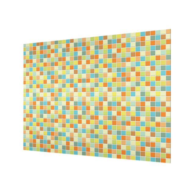 Glas Spritzschutz - Mosaikfliesen Sommerset - Querformat - 4:3
