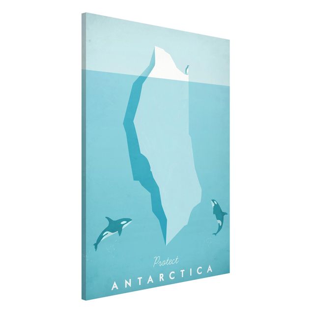Magnettafeln Natur Reiseposter - Antarktis