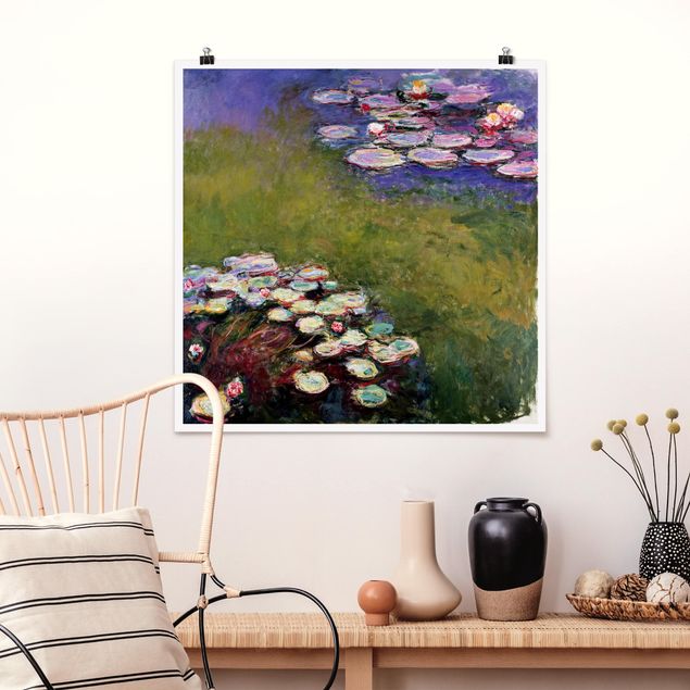 Landschaft Poster kaufen Claude Monet - Seerosen