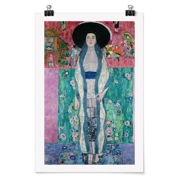 Moderne Poster Gustav Klimt - Adele Bloch-Bauer II