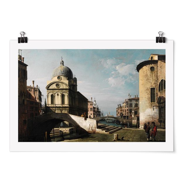 schöne Bilder Bernardo Bellotto - Venezianisches Capriccio