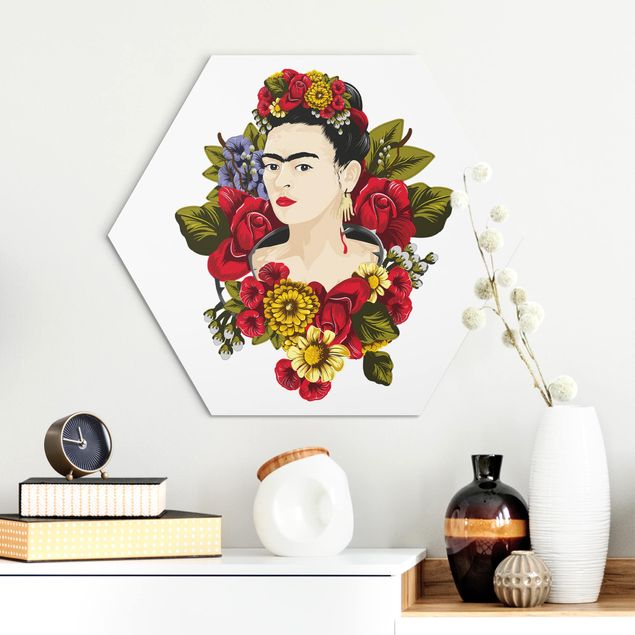 Frida Kahlo Poster Frida Kahlo - Rosen