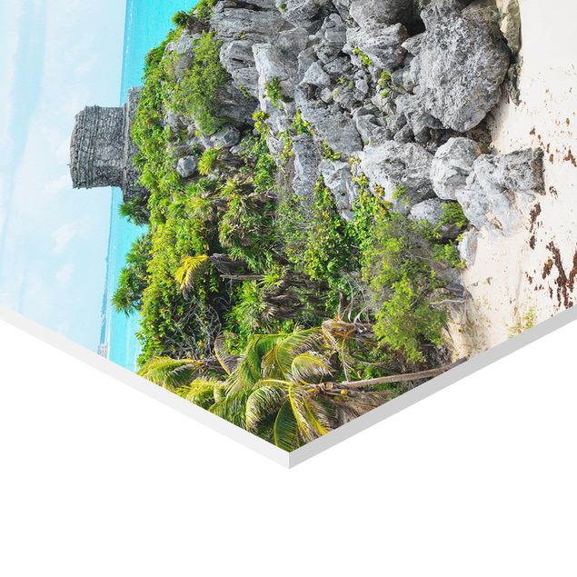 Hexagon Bild Forex - Karibikküste Tulum Ruinen