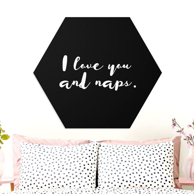 Wandbilder I love you. And naps