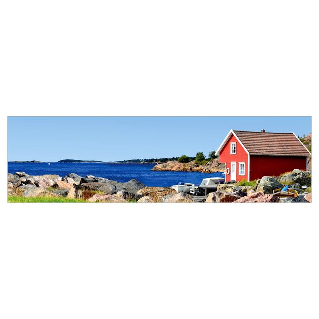 Küchenrückwand Motiv Urlaub in Norwegen