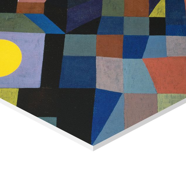 Hexagon Bild Forex - Paul Klee - Feuer bei Vollmond