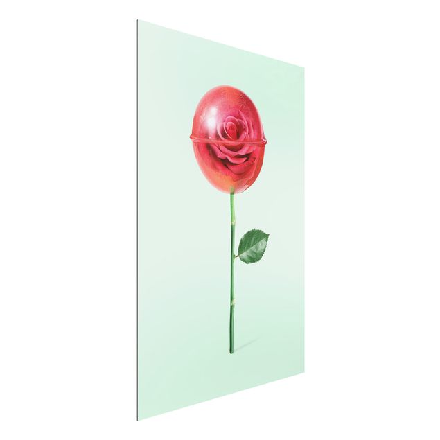 Jonas Loose Poster Rose mit Lollipop