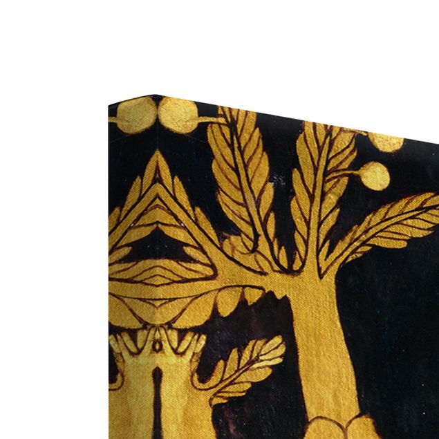 Leinwandbild 2-teilig - Gustav Klimt - Judith und Adele - Hoch 1:2