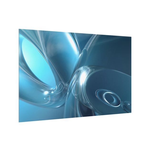 Spritzschutz Glas - Underwater Universe - Querformat - 3:2