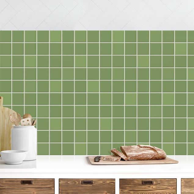 Platte Küchenrückwand Mosaik Fliesen - Grün