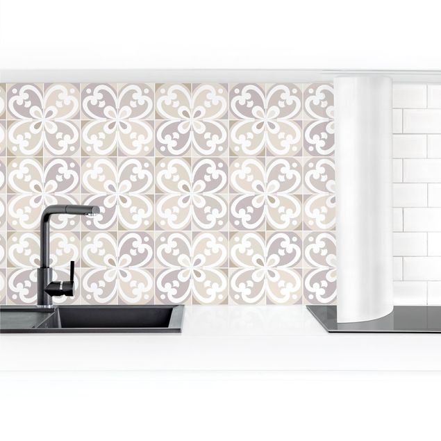 Küchenrückwand selbstklebend Geometrische Fliesen - Mantua