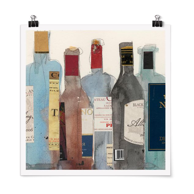 Moderne Poster Wein & Spirituosen II