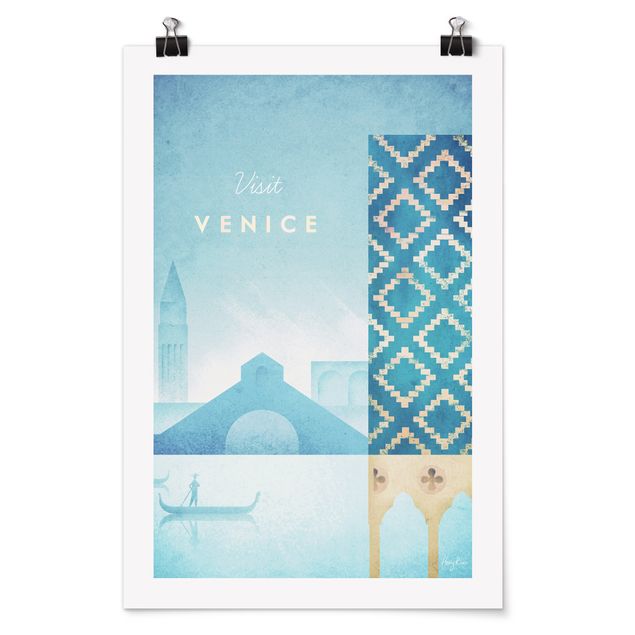 Henry Rivers Poster Reiseposter - Venedig