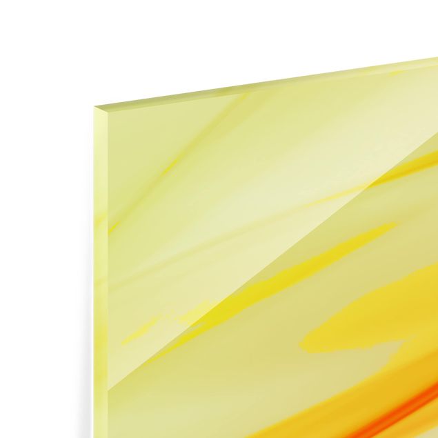 Spritzschutz Glas - Gold Fever - Panorama - 5:2