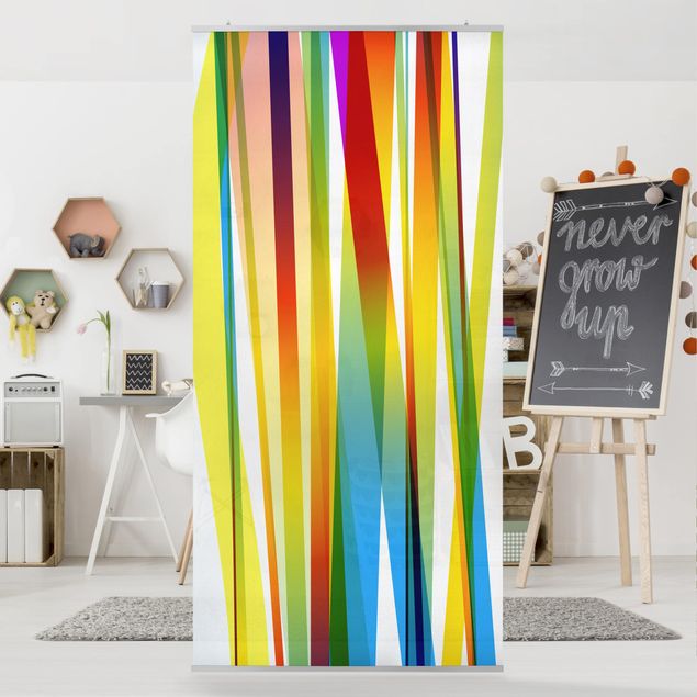 Raumtrenner Vorhang Rainbow Stripes