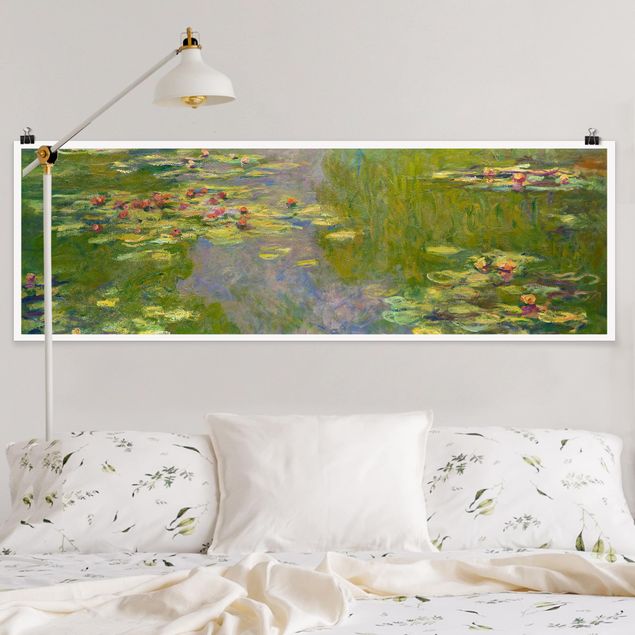 Riesenposter XXL Claude Monet - Grüne Seerosen