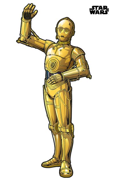 Design Tapeten Star Wars XXL C-3PO