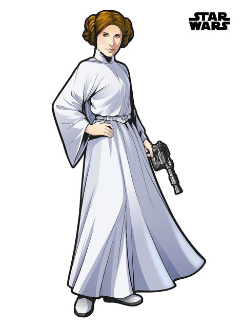 Design Tapeten Star Wars XXL Princess Leia