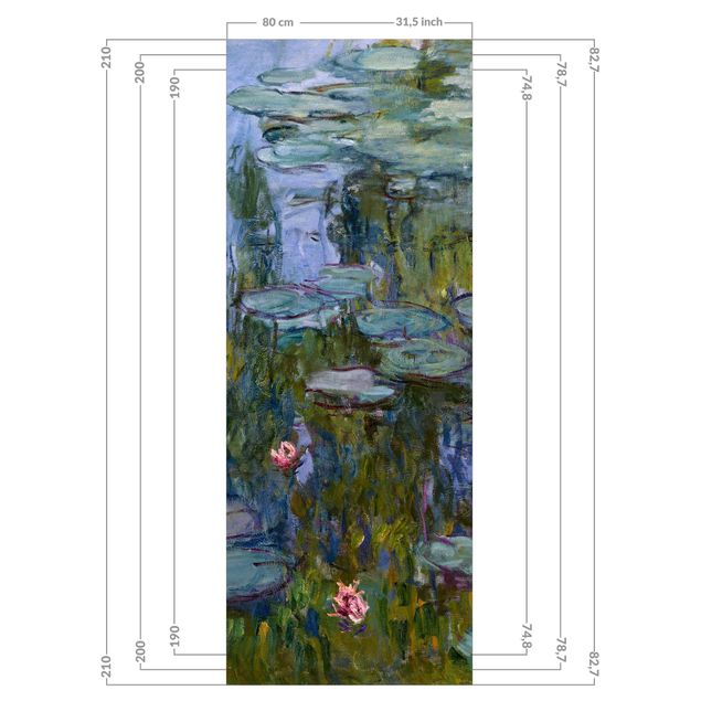 Duschrückwand - Claude Monet - Seerosen (Nympheas)