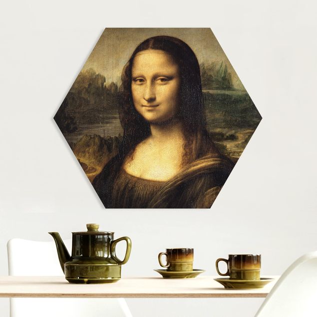 Gemälde Rokoko Leonardo da Vinci - Mona Lisa