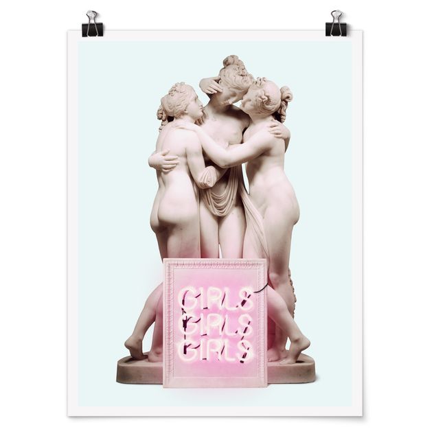 Jonas Loose Prints Statue Girls