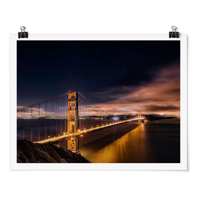 schöne Bilder Golden Gate to Stars