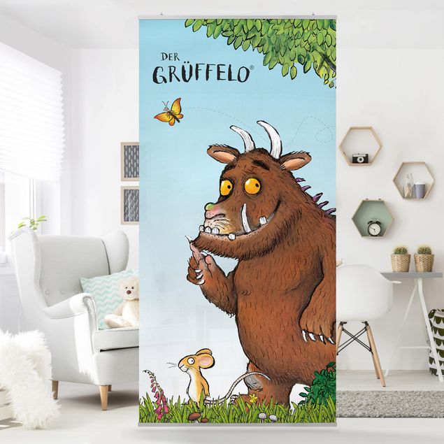 Raumteiler Kinderzimmer - Grüffelo - Folgt der Maus 250x120cm